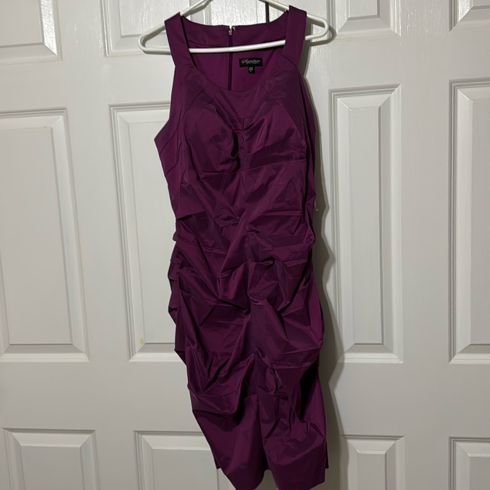 SZ Xl women’s dress Lycra type shiny materiall